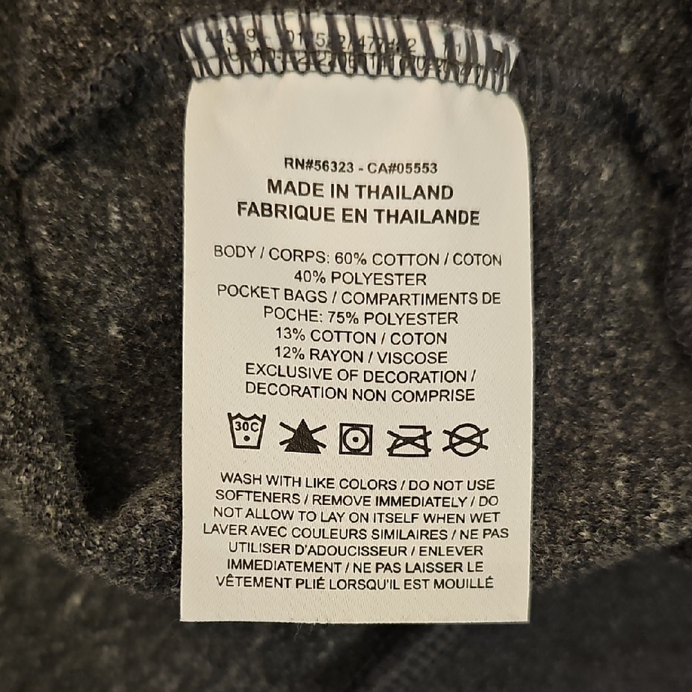 Nike Therma-fit Mock-Neck Gray Heather Training Top Sweatshirt Size Medium - Picture 6 of 7